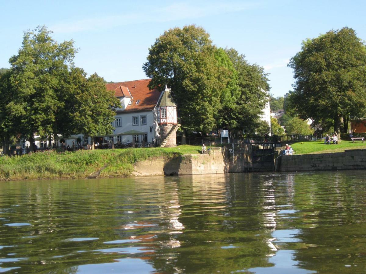 Zum Weserdampfschiff Bad Karlshafen Exterior photo